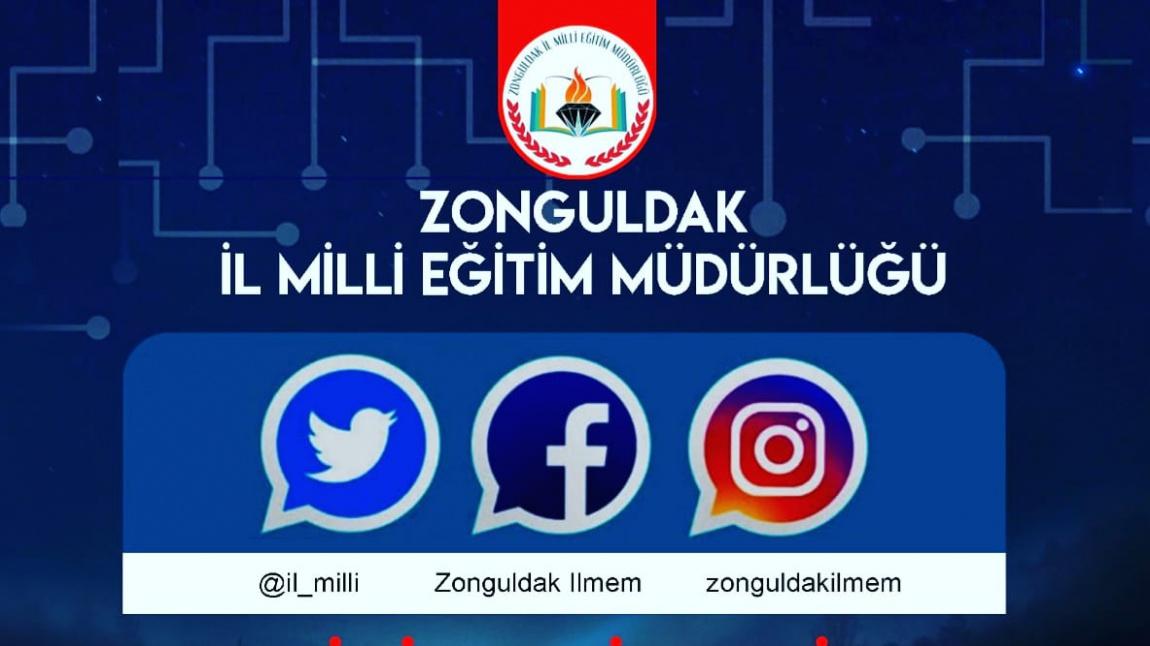 Zonguldak İl Milli Eğitim Müdürlüğümüzü Sosyal Medya Hesaplarımızdan Takip Edebilirsiniz